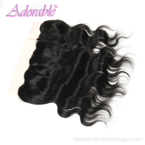 13*4 top lace closure silk straight 100% human hair closure,human hair with frontal lace closure